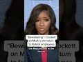 Bewildering Crockett on Musk s ultimatum to federal employees