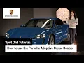 Download Lagu How to use the Porsche Adaptive Cruise Control (ACC) | Tutorial | Spot On