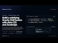 Build a satisfying Gravity Well button with plain CSS and JavaScript