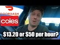 Doordash Australia - Is Being Paid To Shop At Coles Worth It