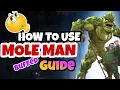 How to use Mole man effectively in MCOC quick guide how to use mole man