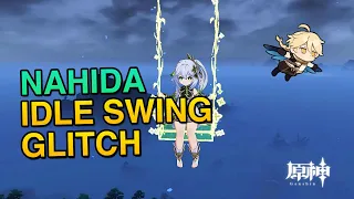 Trying Nahida Idle Swing Glitch Solo Genshin Impact Gameplay