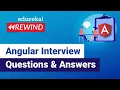 Angular Interview Questions and Answers Angular 8 Interview Preparation Angular Rewind - 6