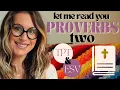 Busy Christian Bible Reading of Proverbs 2 TPT ESV