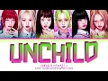 UNCHILD 'UNCHILD' lyrics (언차일드 'UNCHILD' 가사) (Color coded lyrics Eng/Rom/Han)