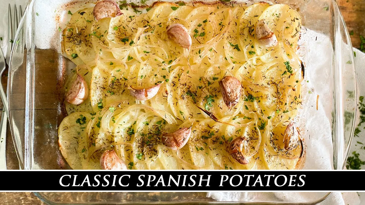 Classic Spanish Potatoes   Patatas Panaderas Recipe