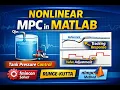 Nonlinear Model Predictive Control MPC in MATLAB Tank Pressure Control Using fmincon nlmpc