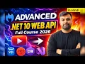 ASP NET Core NET 10 Web API Full Tutorial Build REST API from Scratch NET Core Backend Course