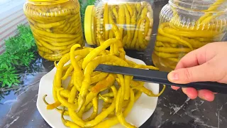 Kıl biber turşusu nasıl yapılır ⁉️ ÇITIR ÇITIR SAPSARI biber turşusu tarifi 🤌 Tüm Püf Noktalarıyla💯