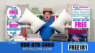 My Pillow BOGO Extravaganza Giza Dreams Bed sheets Spot