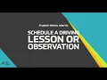 Student Portal How To Schedule a Driving Lesson or Observation
