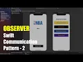 Notification Observer - Swift Communication Pattern
