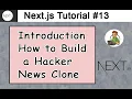 Introduction How to Build a Hacker News Clone in Next js