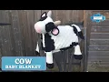 Farm Cow Baby Blanket Crochet Pattern Crafting Happiness PROMO