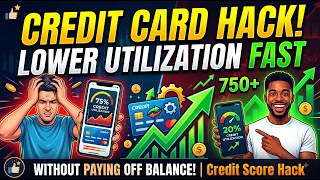 Credit Card Hack Lower Your Credit Utilization FAST Without Paying Off Your Entire Balance