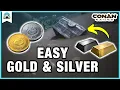 Easy GOLD SILVER Buccaneer Bay CHEST Farming Guide Conan Exiles