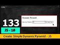 COPA JavaScript - 10 Create a Simple Dynamic Pyramid