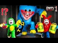 ESCAPING HUGGY WUGGY Poppy Playtime Chapter 1