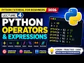 Python Operators Expressions Complete Python Course for Beginners 2026