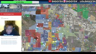 LA Gang Map Where to go and not go Briefly Explained