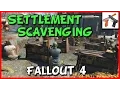 Fallout 4 Scavenging Stations Junk Water and Food Generation at Settlements How To Tutorial