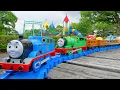 Download Lagu Thomas the Tank Engine Park Course ☆ Put Mini Thomas and Cars on the loading platform!