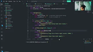 UAS Bahasa Pemrograman Aplikasi Inventaris Toko Berbasis Python OOP Modular