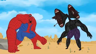 What If SPIDER HULK, GODZILLA & SHIN GODZILLA Fought Siren Head? (Part 4)