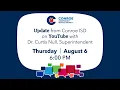 Conroe ISD Update - August 6 2020