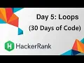 HackerRank Day 5 Loops Java Solution