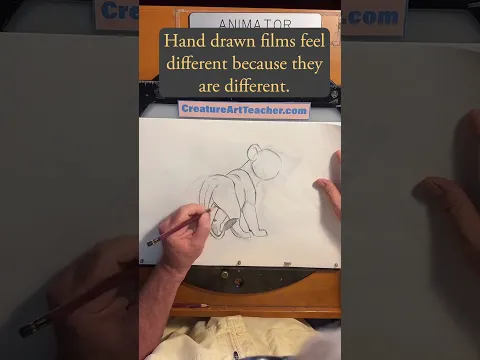 Hand Drawn Animation Feels Different #animation #aaronblaise #drawing #art #aaronblaise