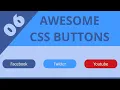 Social Buttons With Awesome Hover Animation Using HTML CSS