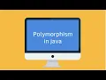 Polymorphism in java part 8 compile time runtime polymorphism java tutorial
