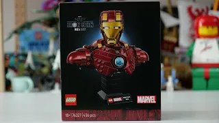 LEGO Marvel Super Heroes 76327 Iron Man MK4 Bust Speed Build