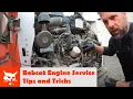 Bobcat Doosan engine maintenance oil change tips and tricks
