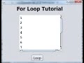 Java For Loop Tutorial
