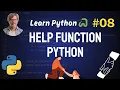 Python Get Help Built-in Help Documentation - Python Full Course 2024