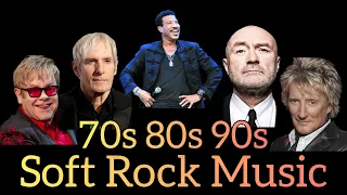 Eric Clapton, Phil Collins, Air Supply, Chicago, Rod Stewart, Bee Gees Soft Rock Hits 70s 80s 90s