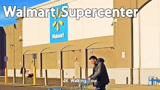 Inside the Walmart Supercenter on Tonnelle Avenue NJ 4K Walking Tour