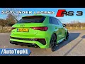 2022 Audi RS3 Sportback 8Y REVIEW on Autobahn by AutoTopNL