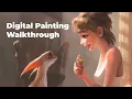 Digital Painting Process Explained