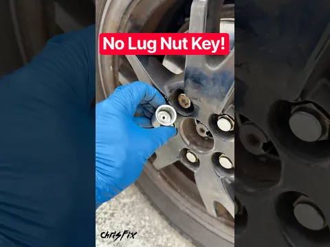 How to EASILY Remove Locking Lug Nuts WITHOUT a Key