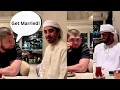 Khabib tells his friend to get Married