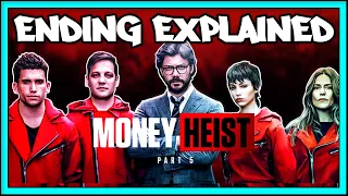 money heist part 5 vol 1 recap ending explained