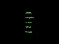 Cool Link Blinking Hover Effect HTML CSS 2019