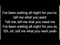 Rudimental - Waiting All Night ft. Ella Eyre Lyrics
