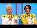 Denise Welch Kicked Meghan Markle Off Loose Women After Heated Altercation