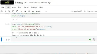 NumPy in Python Explained in Telugu Brolly Academy