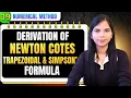 Newton Cotes Method for Numerical Integration Numerical Method Playlist
