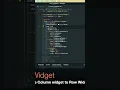 Flutter Row and Column Widget